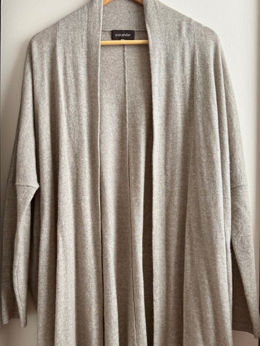 Eskandar Long Cardigan